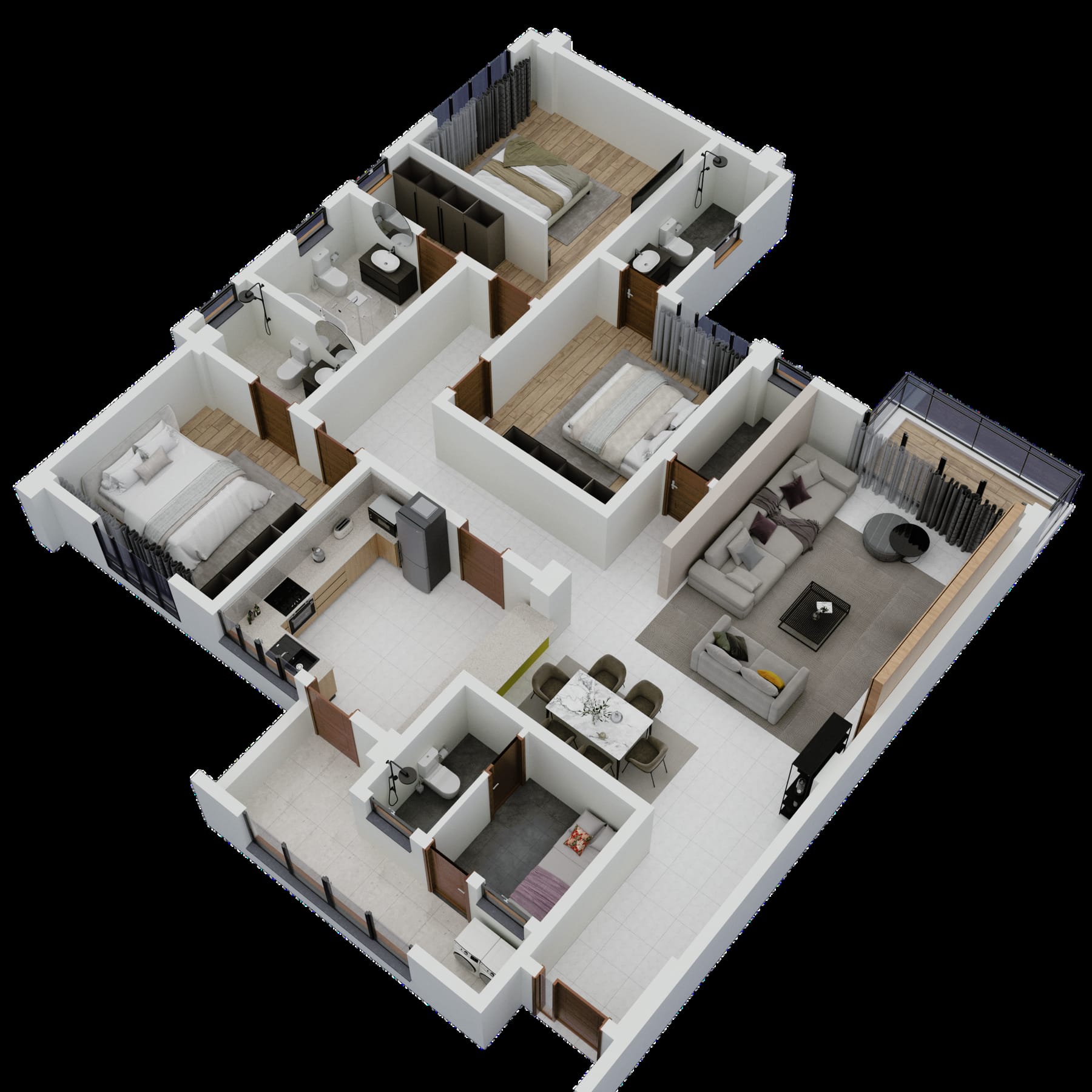 Loft Creek Residency — view 3
